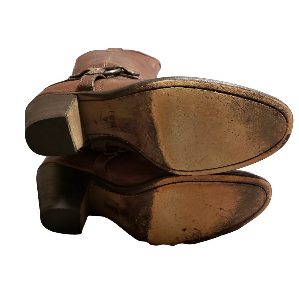 Brown Leather Western Boots - Picture 9 of 10